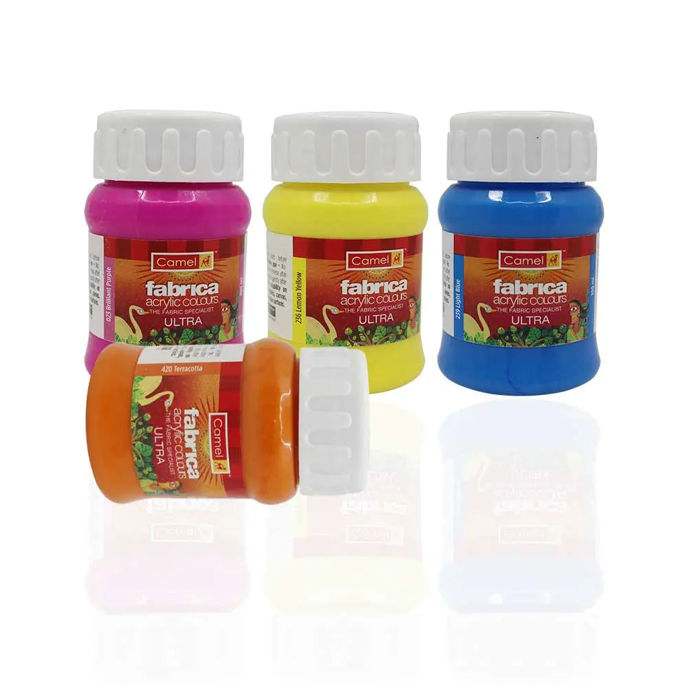 Camel Fabrica Acrylic Colours Ultra (Loose Colours) 100ml Camel