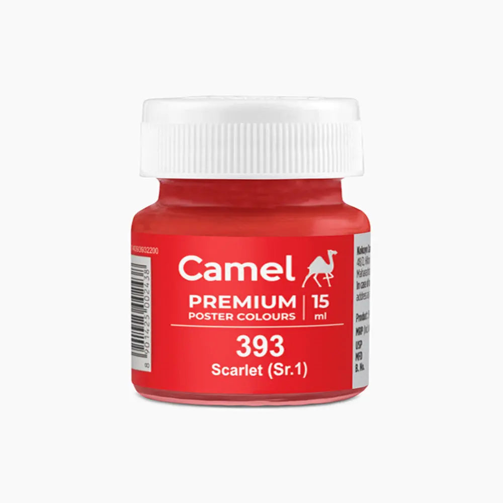Camel Premium Poster Colours-15ml (Loose - Colours) Camel