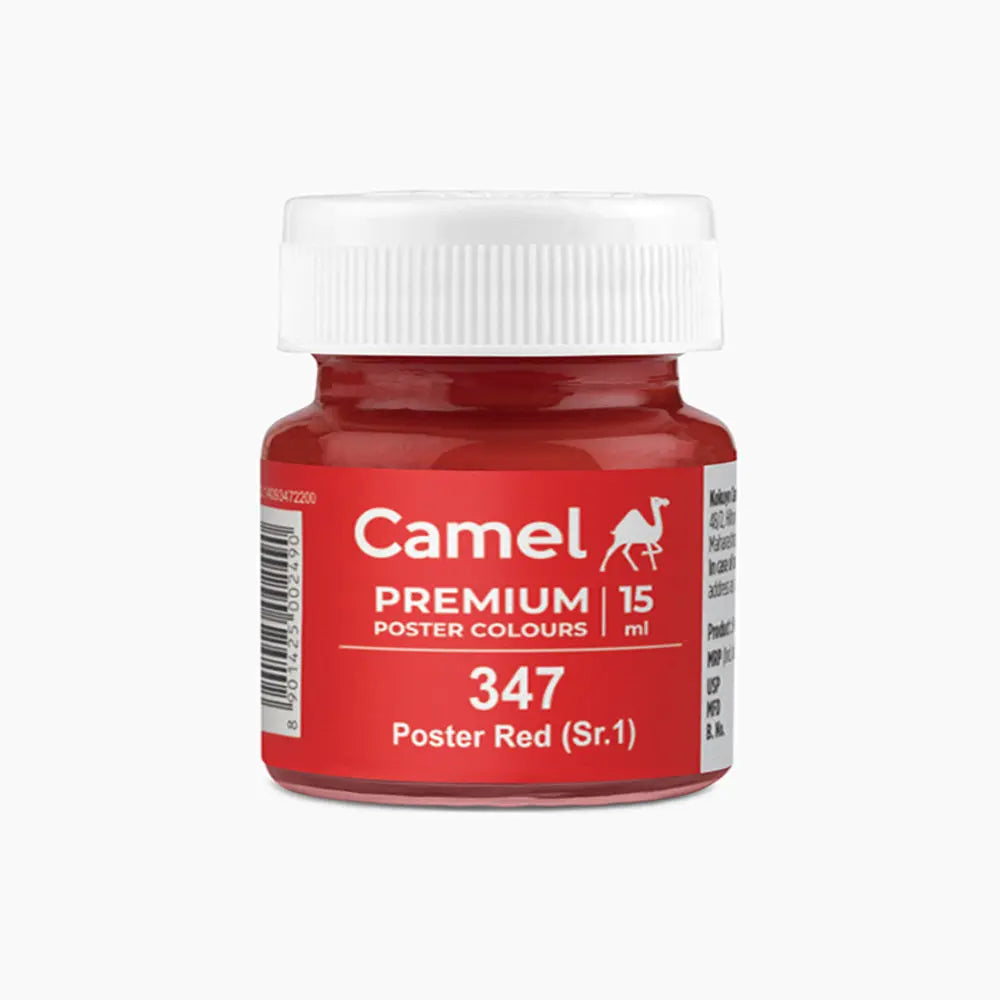 Camel Premium Poster Colours-15ml (Loose - Colours) Camel