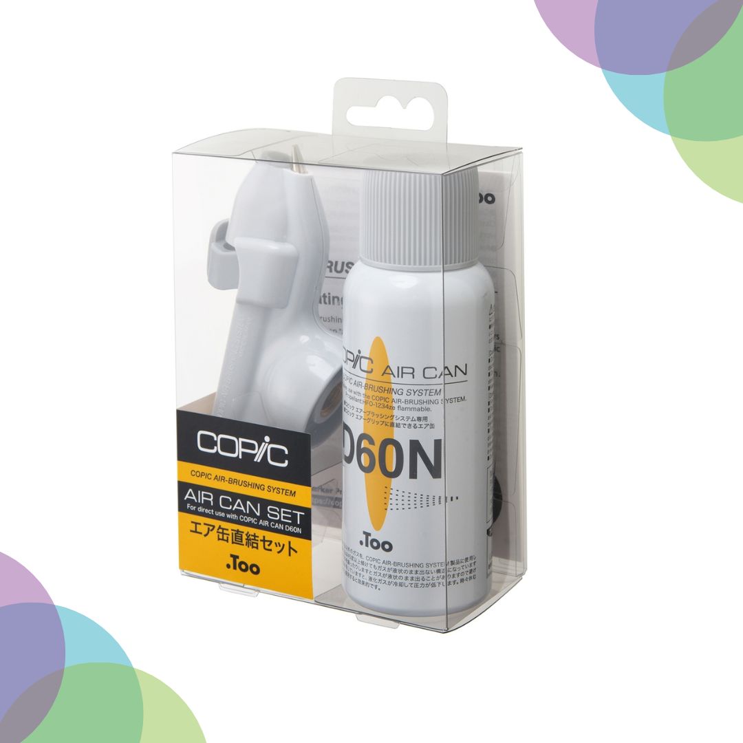 Copic Air Brushing System Air Can Set for Marker Airbrush