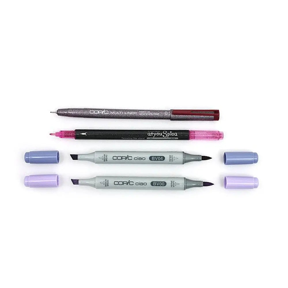 Copic Doodle Pack - Purple Copic
