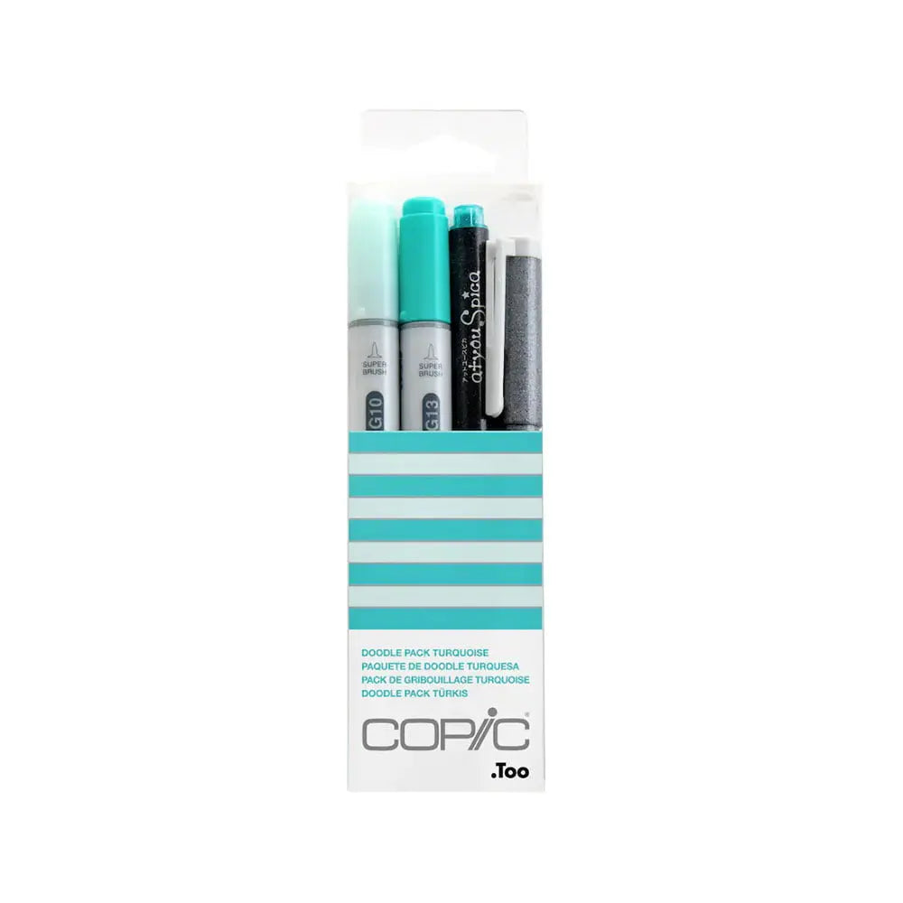 Copic Doodle Pack - Turquoise Copic