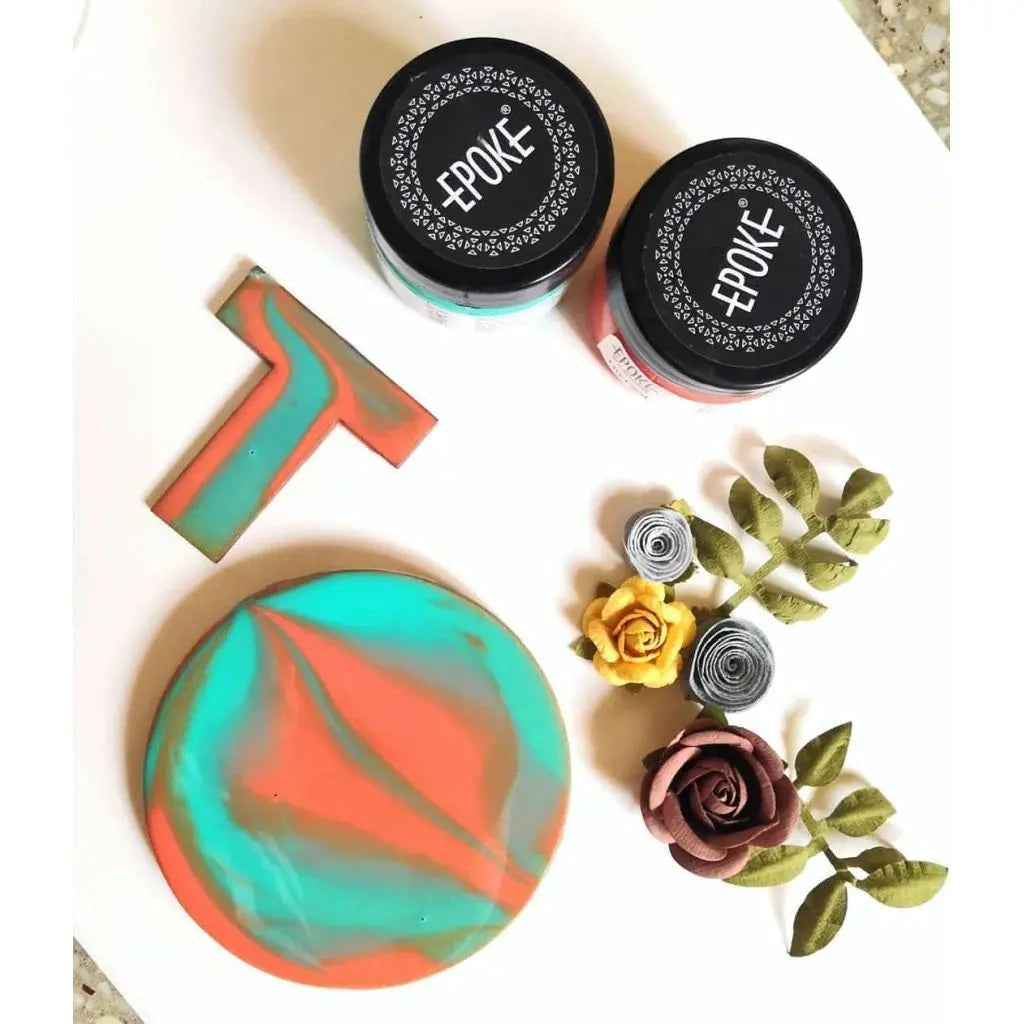 Epoke Metallic Pigments for Resin Art 20 Grams (Loose) Epoke