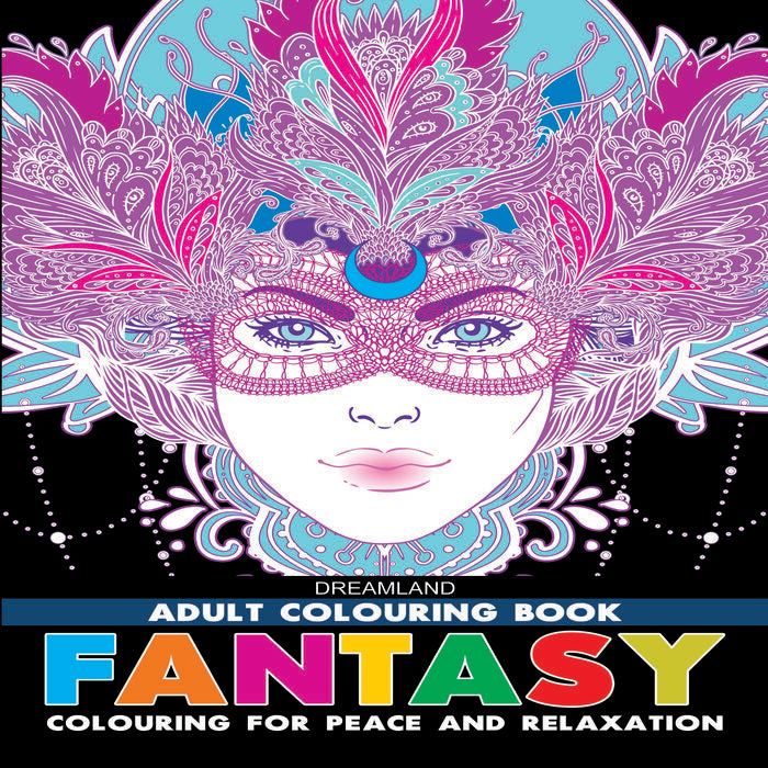 Dreamland Adult Colouring Books (Choose Designs)