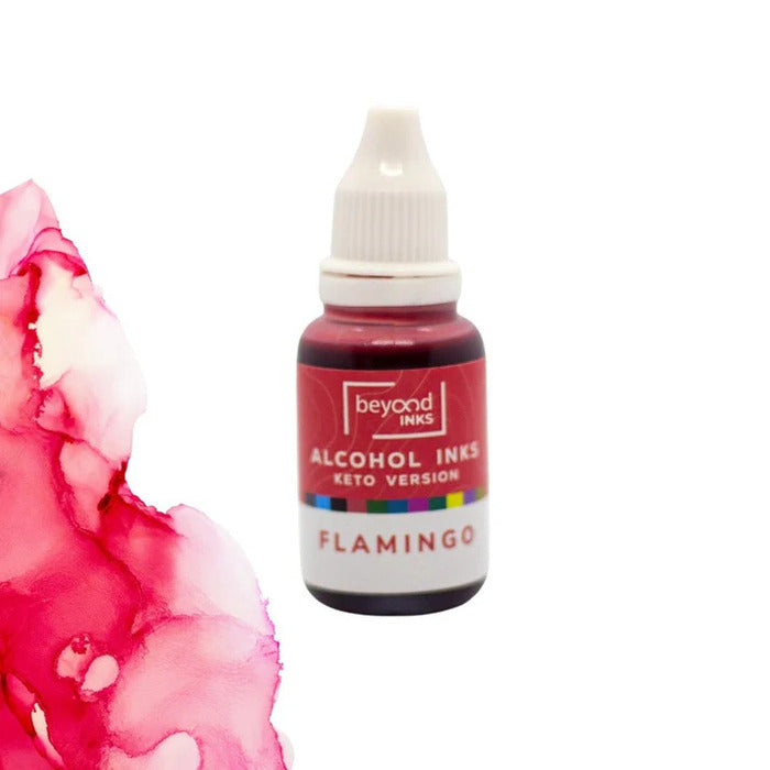 Beyond Inks Alcohol Keto Version in Flamingo Color Shade