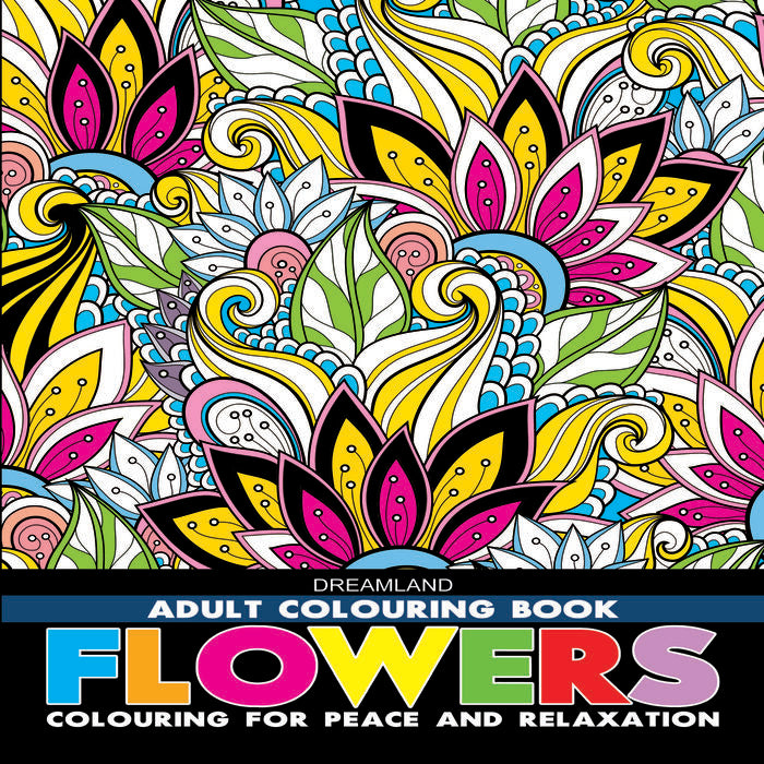 Dreamland Adult Colouring Books (Choose Designs)
