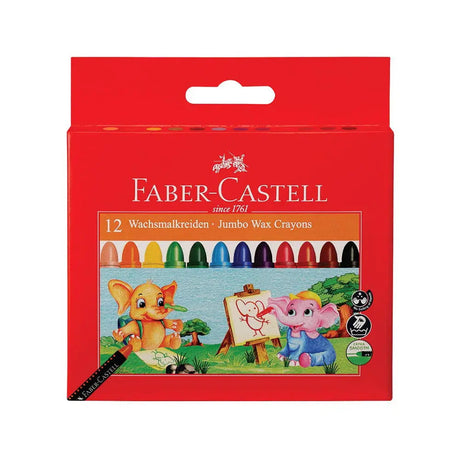 Faber-Castell Jumbo Wax Crayons Faber-Castell