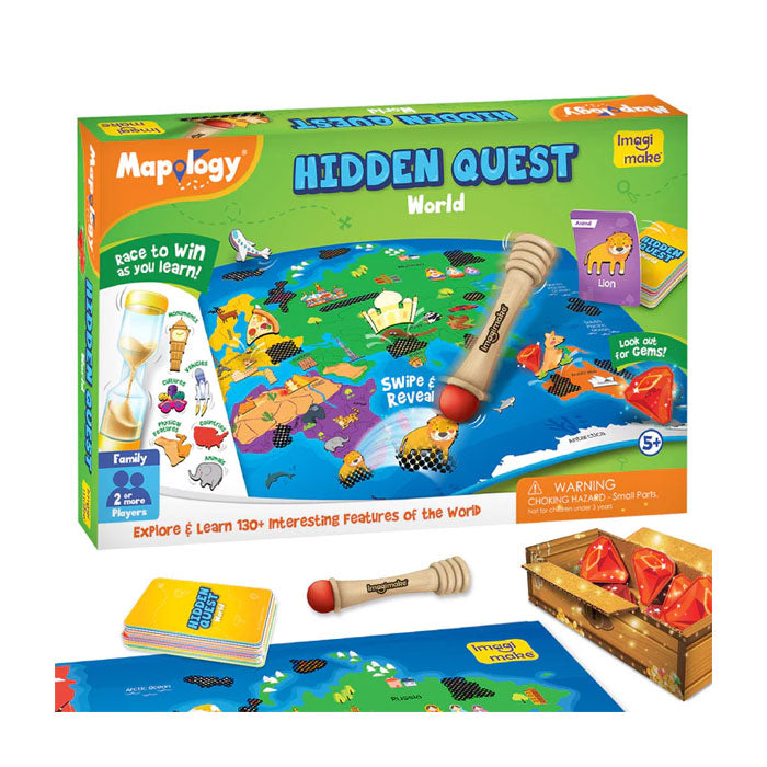 Imagimake Mapology: Hidden Quest World