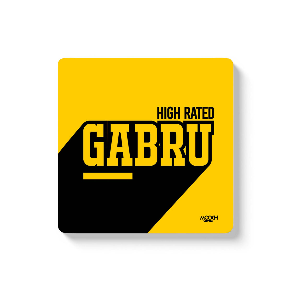 Mooch Magnetic Coaster - High Rated Gabru Mooch