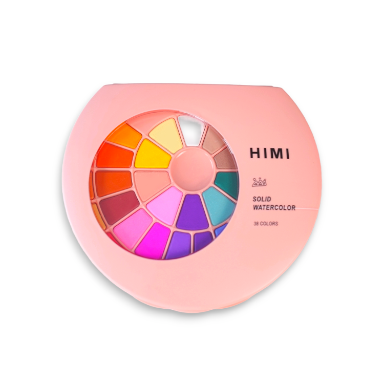 HIMI Student Solid Watercolour Set - 38 Colors