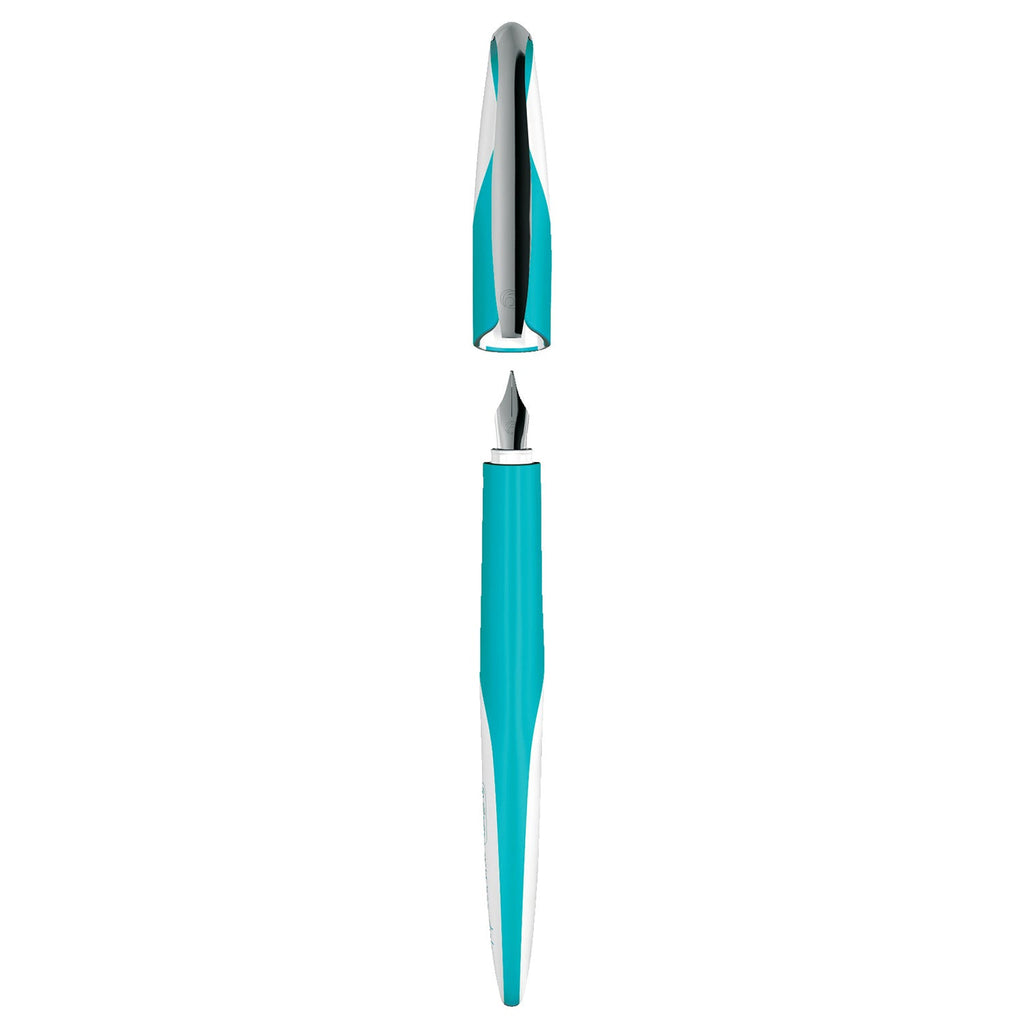 Pelikan Herlitz My Pen Style Baltic Blue Fountain Pen Medium