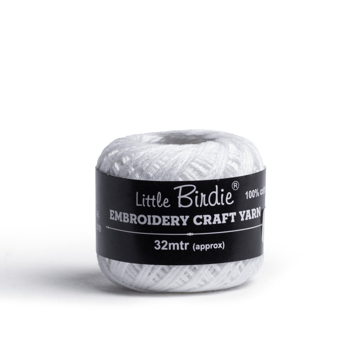 Itsy Bitsy Crochet & Embroidery Thread Black 32m 10g