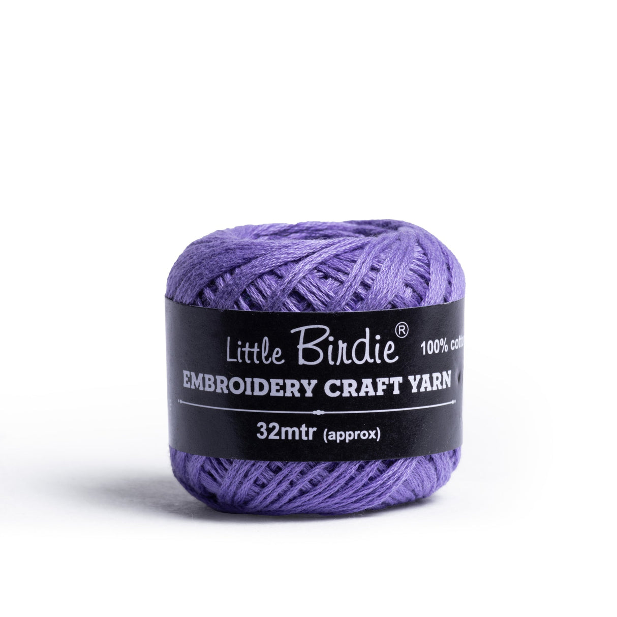 Itsy Bitsy Crochet & Embroidery Thread Black 32m 10g