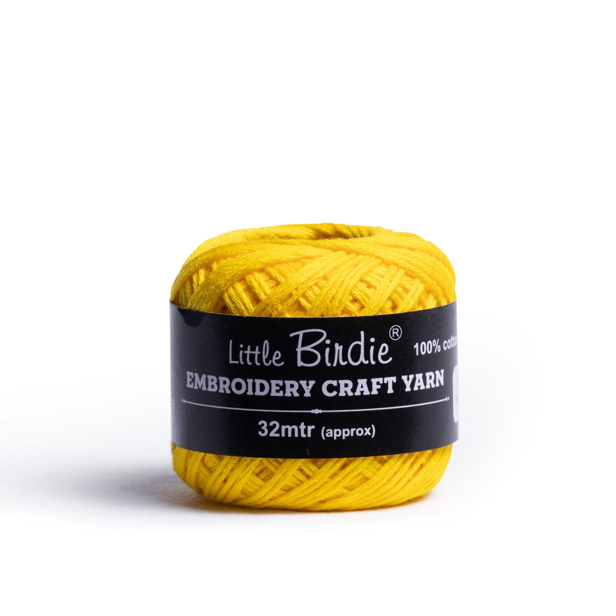 Itsy Bitsy Crochet & Embroidery Thread Black 32m 10g