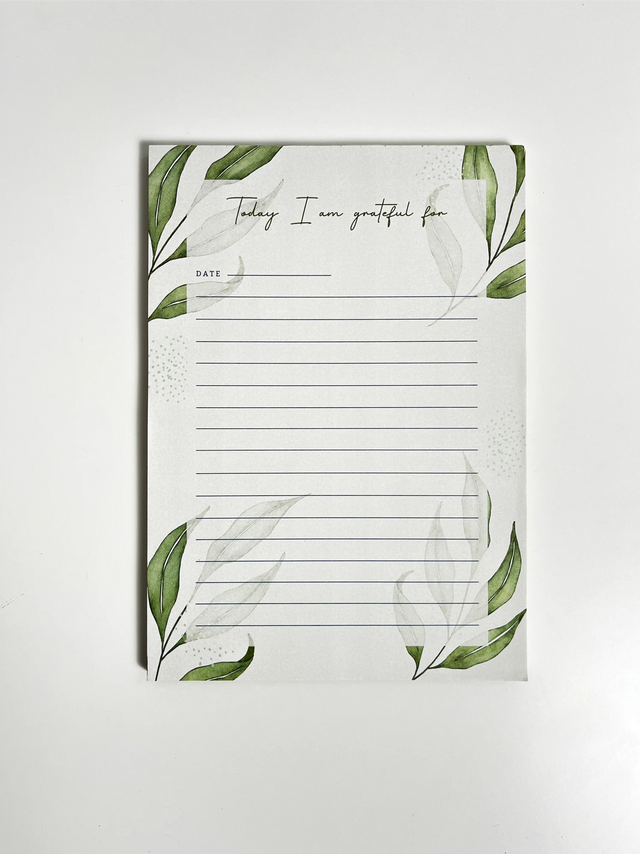 NUMIC Green Gratitude Planner A5 Notepad