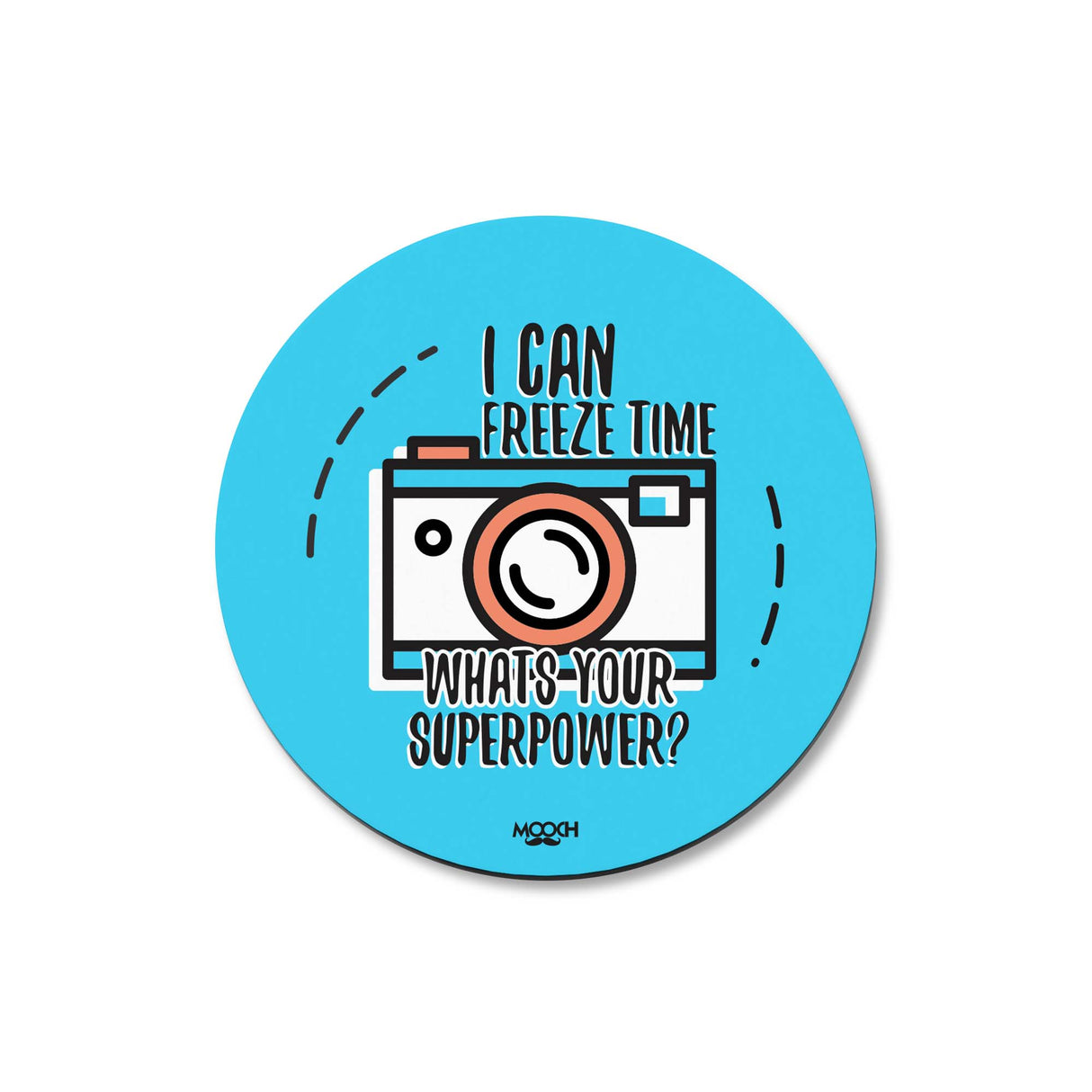 Mooch Magnetic Coaster - I Can Freeze Time
