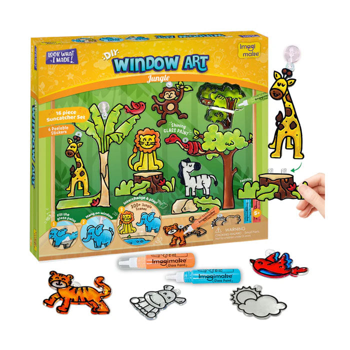 Imagimake Diy Window Art Jungle