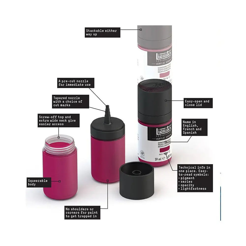 Liquitex Professional Acrylic Gouache Essentials Set of 12 Pcs