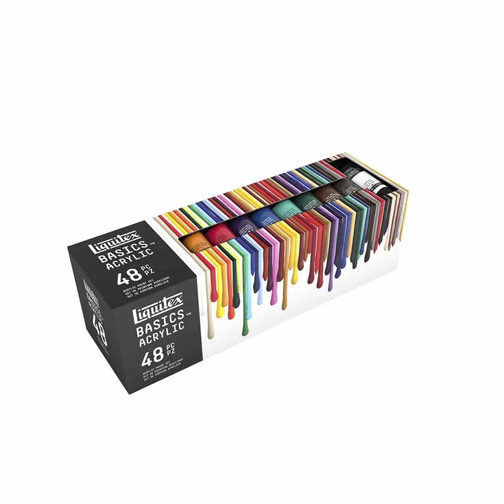 Liquitex Acrylic Paints Tube Sets Basics Set of 36 Shades