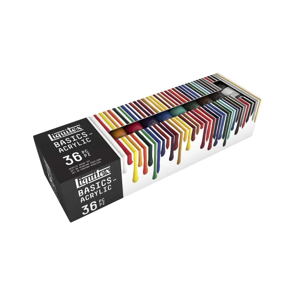 Liquitex Acrylic Paints Tube Sets Basics Set of 36 Shades