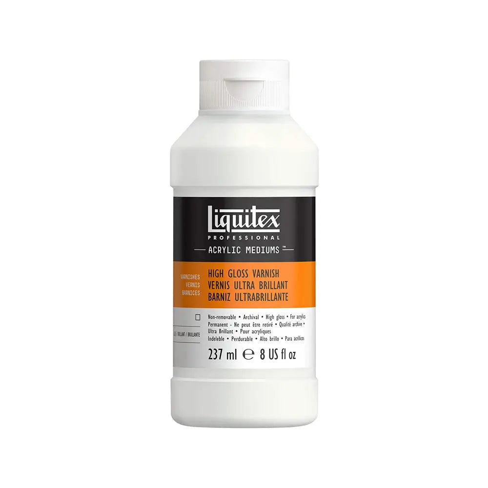 Liquitex High Gloss Varnish Acrylic Mediums Professional 237ML