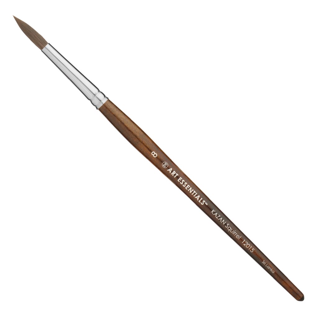 Kazan Round Brush Size 8 Short Handle