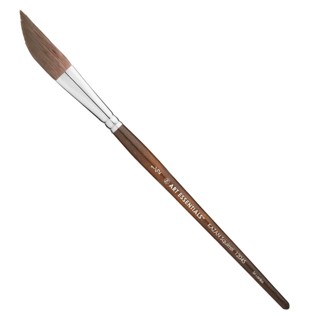 Kazan Squirrel Dagger Brush 1/2 Inch Short Handle