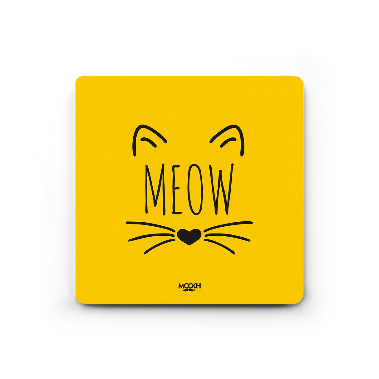 Mooch Magnetic Coaster - Meow Mooch