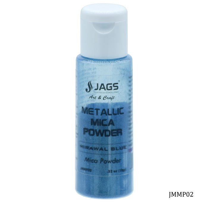 METALLIC MICA POWDER MIRAWAL 15GM BLUE
