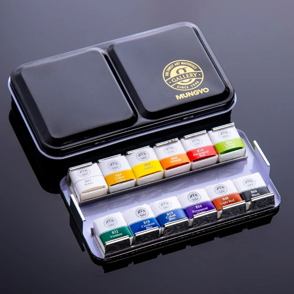 Mungyo Professional Watercolor Pan Sets