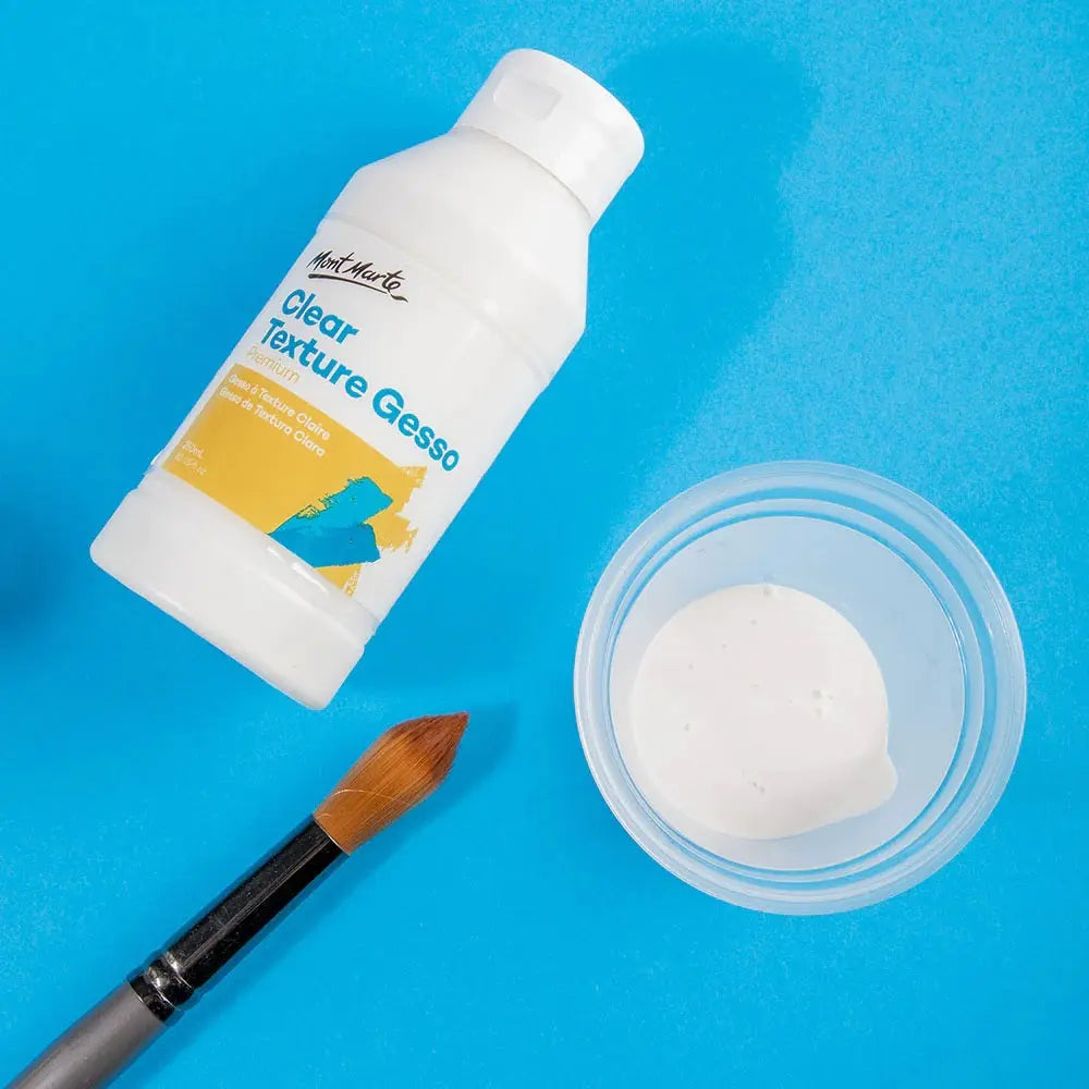 MONT MARTE Clear Texture Gesso Premium 250 ml Mont Marte