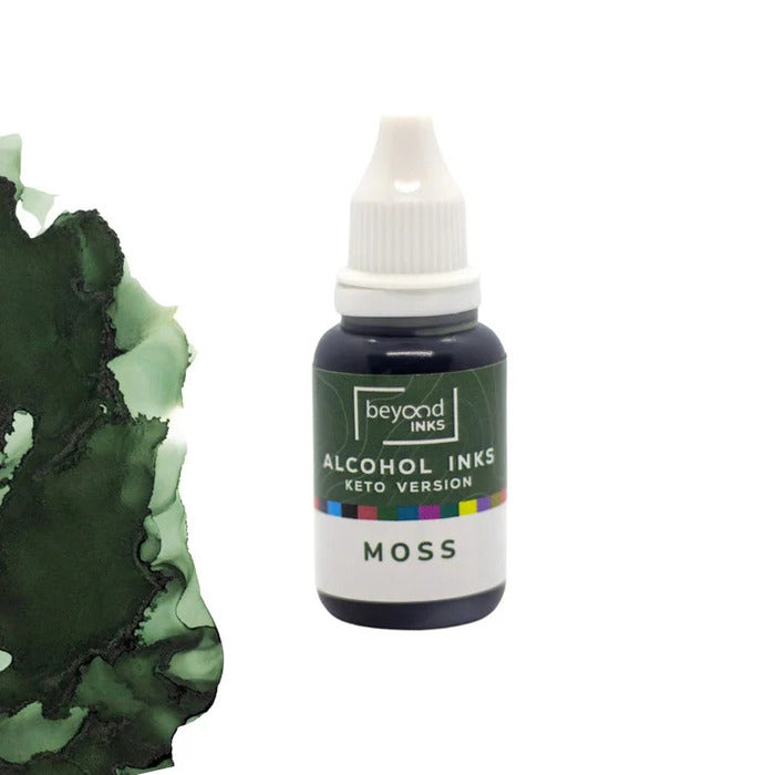 Beyond Inks Alcohol Keto Version in Moss Color Shade