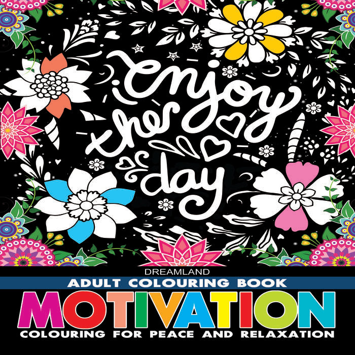 Dreamland Adult Colouring Books (Choose Designs)