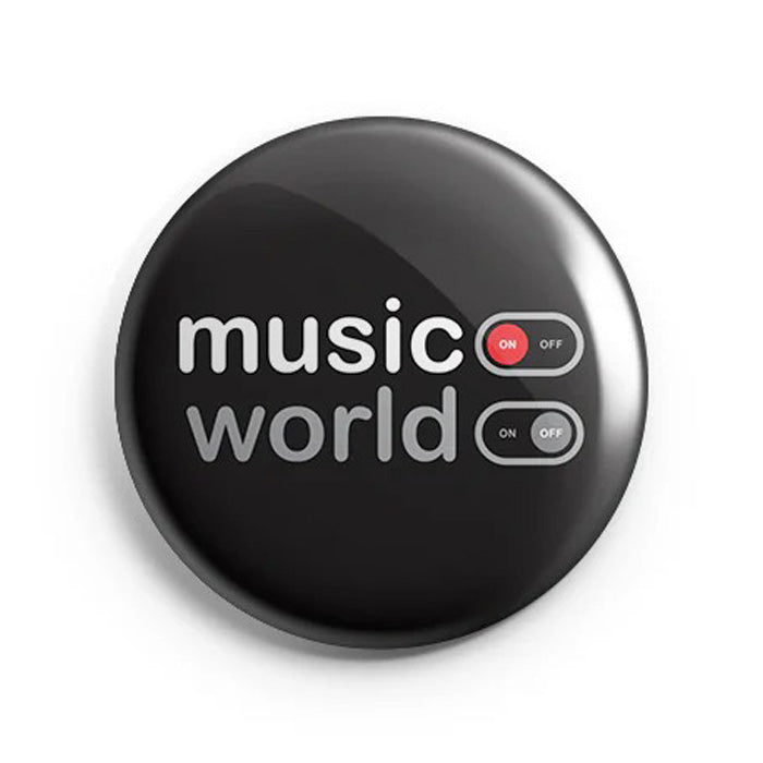 Mooch Magnetic Badge - Music World Mooch