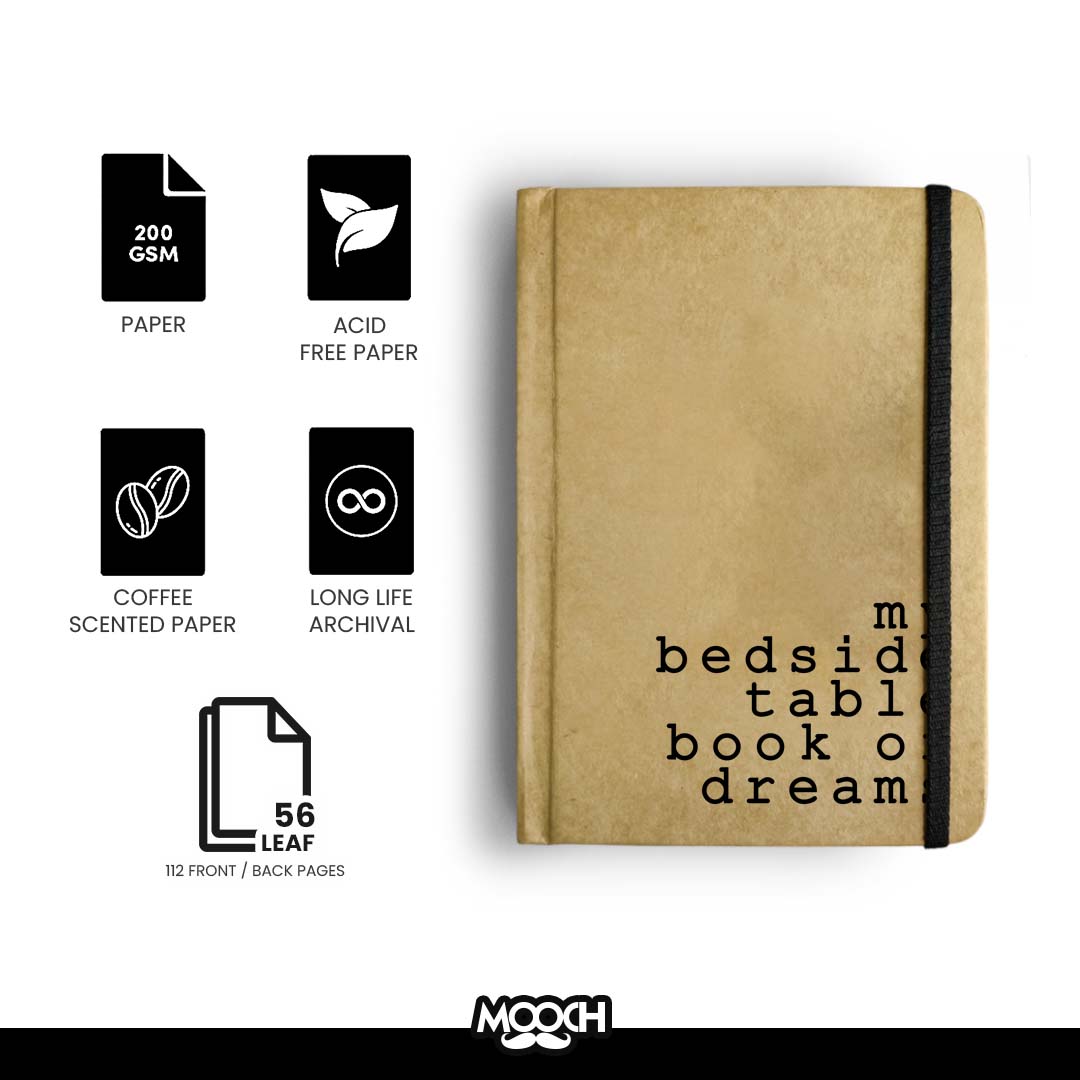 Mooch Diary My Bedside Table Book Of Dreams