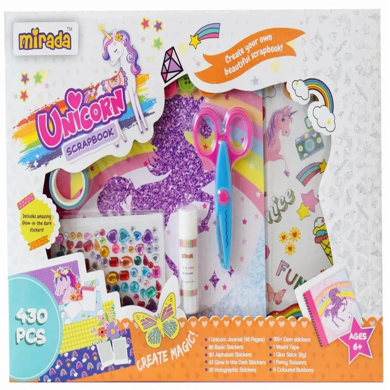 Mirada Unicorn Scrapbook DIY Craft Kit