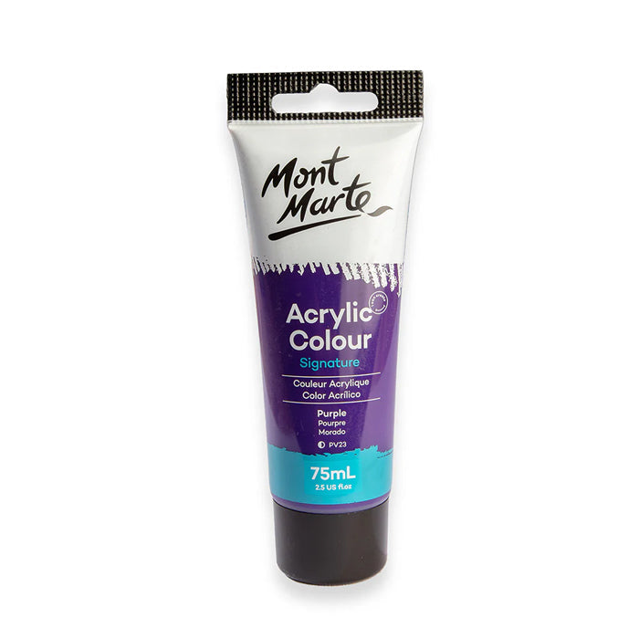 Mont Marte Acrylic 75Ml Paint Tubes (Choose Colours)