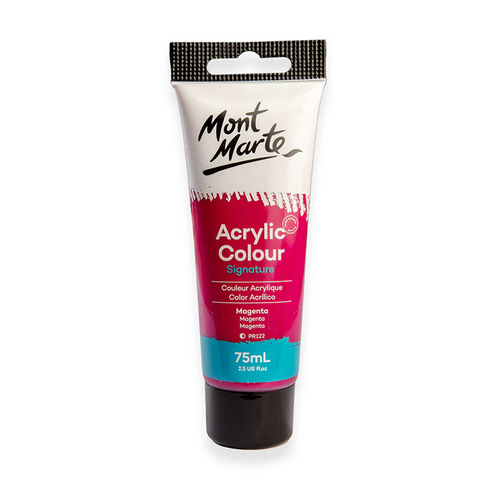 Mont Marte Acrylic 75Ml Paint Tubes (Choose Colours)