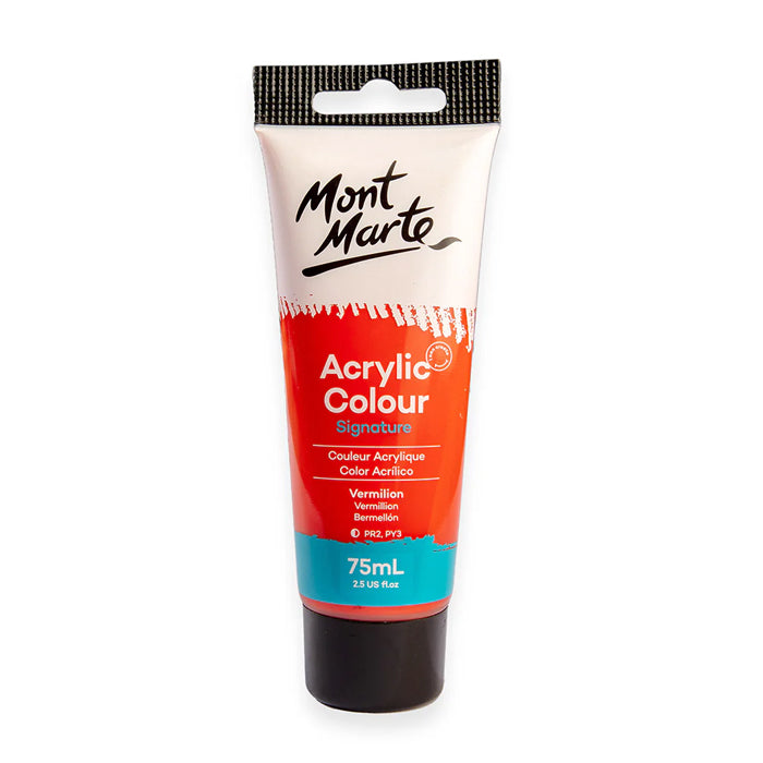 Mont Marte Acrylic 75Ml Paint Tubes (Choose Colours)