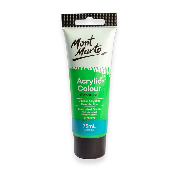 Mont Marte Acrylic 75Ml Paint Tubes (Choose Colours)