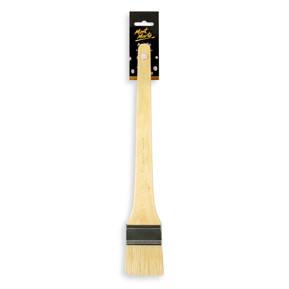Mont Marte Acrylic Gesso Brush Premium 4 Hog Bristle