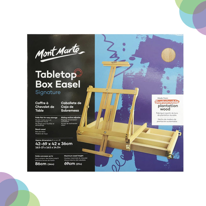 Mont Marte Tabletop Easel With Box