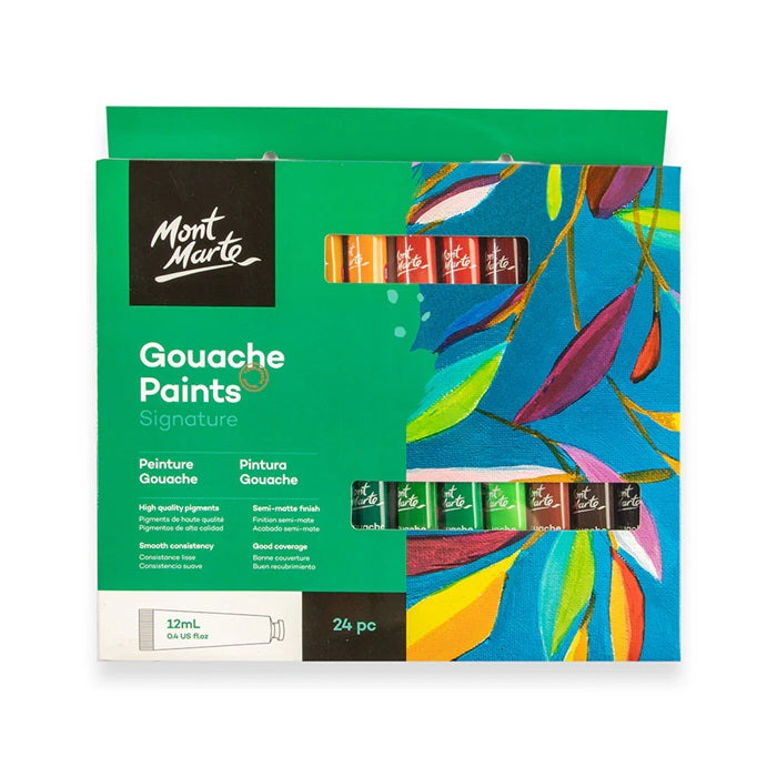 Mont Marte Gouache Colour Sets (Choose Size)