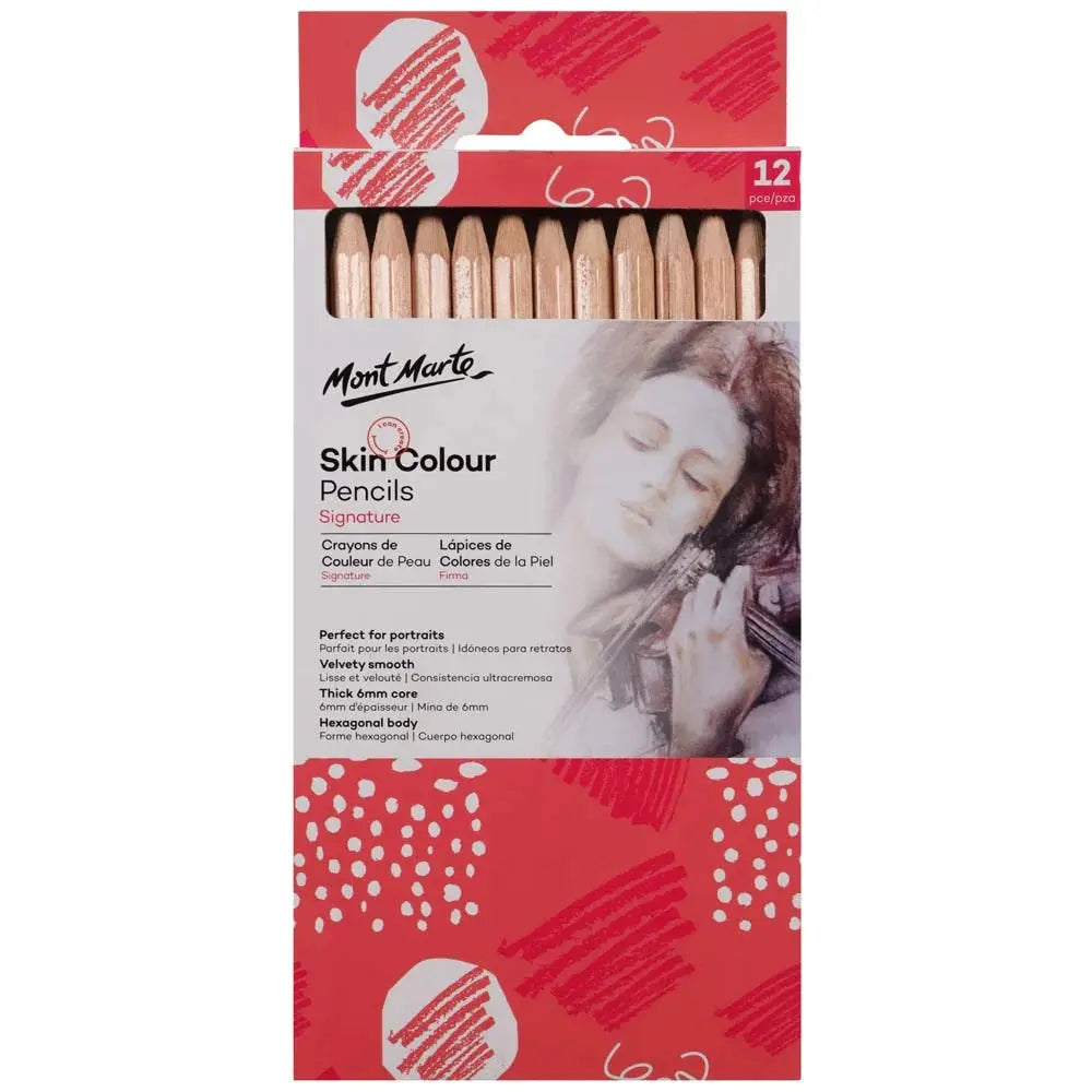 Mont Marte Signature Skin Colour Pencils Mont Marte