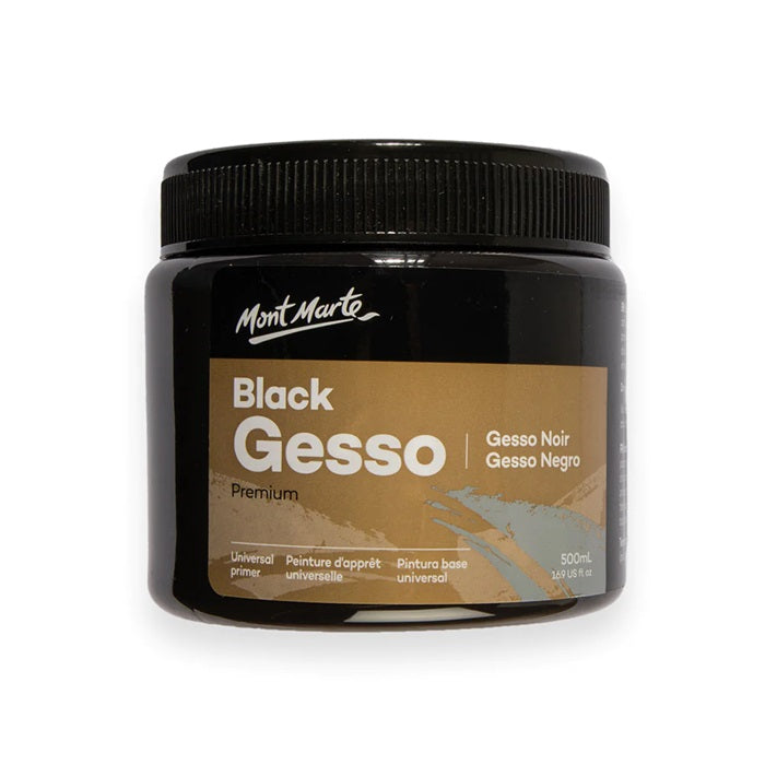 Mont Marte Black Gesso Premium 500ml