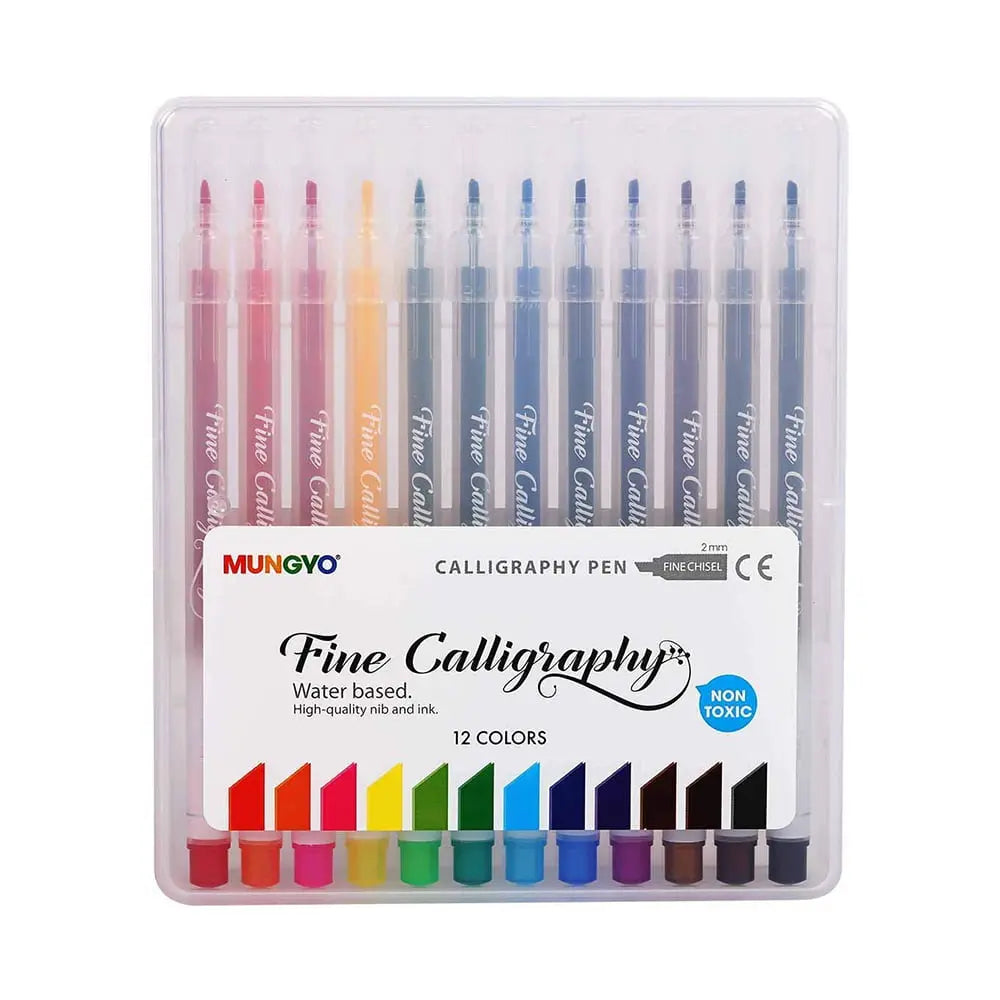 Mungyo Fine Calligraphy 12 Colours Set Mungyo
