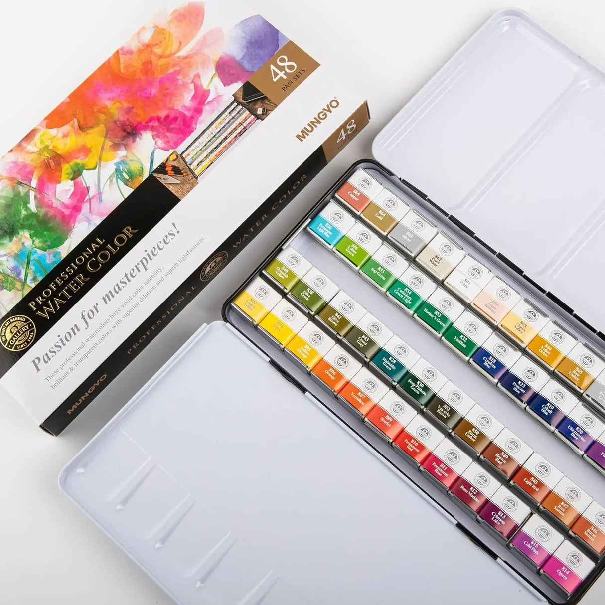 Mungyo Professional Watercolor Pan Sets Mungyo