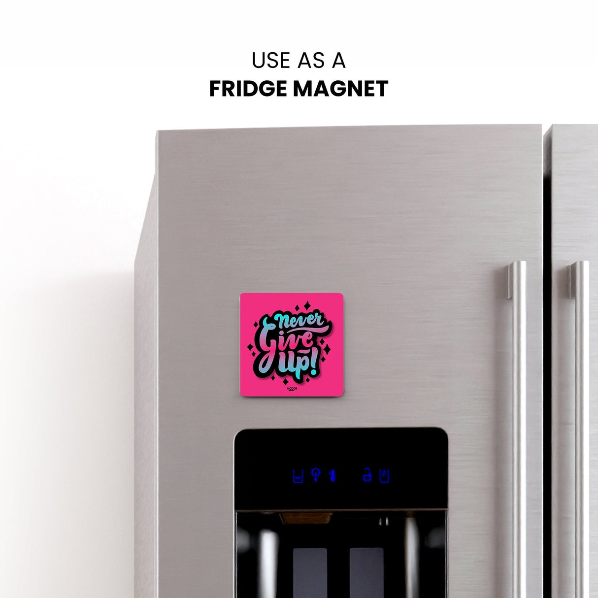 Mooch Magnetic Coaster - Never Give Up