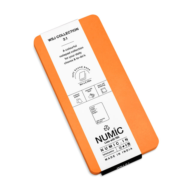 NUMIC WSJ 2.1 Electric Blue Pocket Notepad
