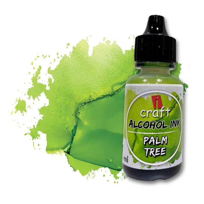 ICRAFT alcohol ink in palm tree color 15ml.